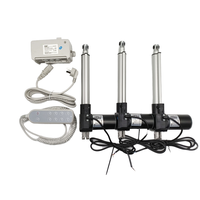 Actionneur linéaire haute vitesse DC 12V 2 pouces 50mm avec support de montage, pour fauteuil inclinable électrique, table TV, lit de massage, aimant permanent