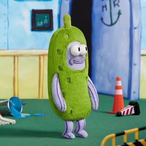100% Originales, Cajas Ciegas de la Serie Bikini Bottom Buddies de Bob Esponja, 6 Piezas/Juego, Lindos Peluches Decorativos - Product Image 6