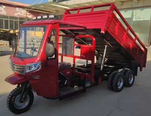 Tricycle motorisé à essence ouvert avec toit, <span class=keywords><strong>350</strong></span> cm³, 9 roues, double pont, double propulsion, pour grossistes - Product Image 1