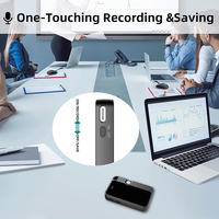 Petit enregistreur vocal numérique portable, enregistreur magnétique à activation vocale, dictaphone avec réduction du bruit, appareil d'enregistrement