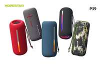 Altavoz Bluetooth Portátil Hopestar P39 de 20W, Resistente al Agua IPX6, con Luz RGB, TWS Estéreo, Radio FM, para Exteriores, Fácil de Transportar