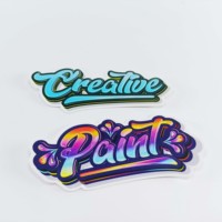 Pegatinas con Logotipo de Marca, Impresión Personalizada para Negocios, Pegatinas de Vinilo Impermeables, Etiquetas Adhesivas con Logotipo en Diferentes Formas