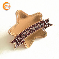 Fabricación de Insignias Metálicas Personalizadas de Alta Calidad con Baño de Oro al por Mayor