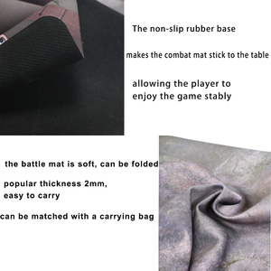 Tùy chỉnh 24x36 inch khô hoặc ướt xóa trận chiến lưới RPG gamet Mat DND wargaming bản đồ battlemat - Product Image 5