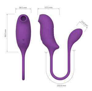 Вибратор для сосания клитора с функцией стимуляции, вибратор для сосков и клитора - Product Image 1