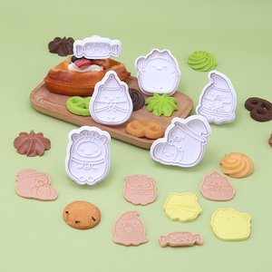 Bộ khuôn cắt bánh quy Giáng sinh Halloween Xuân Anime 3 cái/bộ, dụng cụ trang trí bánh DIY, dụng cụ tạo hình, bộ dụng cụ làm bánh & bánh ngọt - Product Image 1
