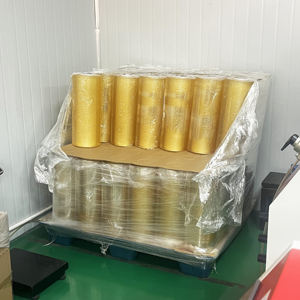 فيلم بلاستيكي لتغليف الطعام يحافظ على الطازج، فيلم لاصق من البولي فينيل كلوريد الصالح للطعام للفواكه والخضروات، لفة كبيرة - Product Image 2