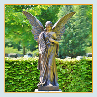 Sculpture d'art en bronze grandeur nature décorée pour l'extérieur, statue de guerrier Apollon en bronze, dieu grec