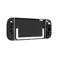 Casing Pelindung TPU+PC Desain Pink Split dengan Potongan Presisi, Pengisian Daya Langsung, untuk Nintendo Switch 2, Aksesoris Gaming
