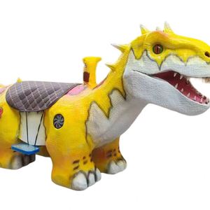 Mechanical Center Animal Ride Coin Operated Plush Adults Rental Arcade Game <b>Walking</b> Animated Dinosaur Battery Car Arcade <b>Machine</b> - Product Image 1