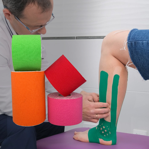 Cinta de Kinesiología Personalizada en Tamaño y Color, Marca Privada, Cinta Deportiva, Fabricante OEM ODM, Fábrica China - Product Image 6