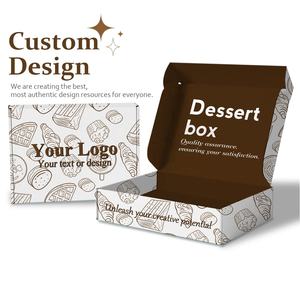 Wholesale Custom Printed Bakery Paper Packaging Boxes Food Grade Foldable <b>Cake</b> Cookie Bread Donut Macaron <b>Gift</b> <b>Box</b> - Product Image 6