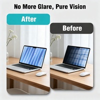 Protection d'écran magnétique anti-lumière bleue pour MacBook Neo 13 pouces A3404 (puce A18 Pro 2026) – Amovible et réutilisable, finition mate