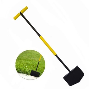 Pala de Corte Manual con Borde Dentado, Mango en Forma de T, Diseño de Media Luna, Hoja de 22 CM, Garantía de 3 Años - Modelo D para Bordear Césped y Caminos - Product Image 5