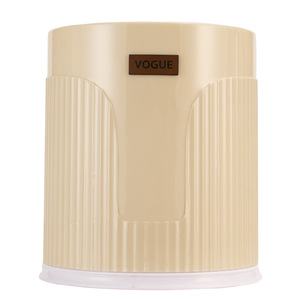 ถังขยะทรงกระบอก Vogue 700 กรัม ถังขยะในบ้าน สีขาวนวล พลาสติก - Product Image 1