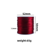 Hilo de Macramé para Pulseras, 1.5mm, Cuerda para Abalorios DIY, 11 Colores, Cordón para Hacer Joyas, Componentes para Bisutería SFT STF