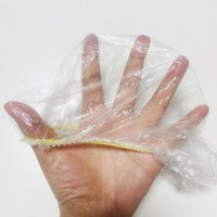 Envoltura de plástico PE desechable de grado alimenticio de 100 unidades, plato elástico, cubierta de película adhesiva, cubierta protectora conservante, almacenamiento de alimentos