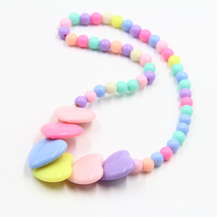 UPKOCH 10pièces Collier De Perles Colorées Lot De Chaines Festives Pour Carnaval Et Fêtes Thématiques