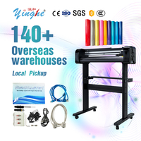 Traceur de découpe de vinyle Yinghe haute précision 720 mm (2 pieds) pour film PVC et autocollants, avec alimentation papier maximale