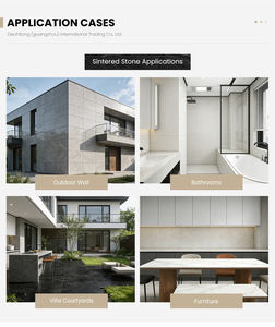 Losa de Piedra Sinterizada <span class=keywords><strong>Armani</strong></span> Gold YB-004, 1200x2400x9mm, Mármol Gris de Alto Brillo con Vetas Doradas para Encimeras de Cocina - Product Image 4