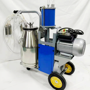 大农场自动移动式单桶挤奶机 | 奶牛管道真空系统 | 便携式挤奶设备 - Product Image 5