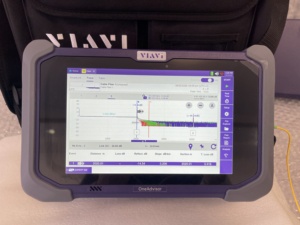 VIAVI ONA800 1310/1550/1625nm FTTH PON เครื่องทดสอบไฟเบอร์ออปติกระยะไกลพิเศษ GSM/GPRS 45dB ช่วงไดนามิก - Product Image 5