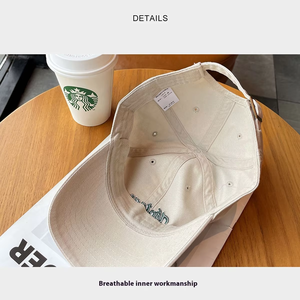 대형 헤드 야구 모자 대형 챙 피크 스포츠 방수 여름 모자 사용자 정의 로고 유니버설 핏 캡 인쇄 로고 모자 - Product Image 3