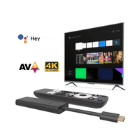 Gd1 stik TV 4K Quad-core, stik Tv 4k Quad-Core Multi bahasa untuk Mi Tv Stick BT5.0 Quad core 16GB