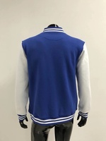 Veste universitaire personnalisée avec broderie et imprimé, blocs de couleur, col montant, fermeture éclair, style baseball, uniforme pour école, club, entreprise, équipe