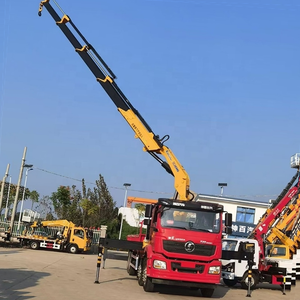 รถบรรทุกติดเครนยี่ห้อ Shacman M3000 8x4 แบบพับได้ สำหรับงานโครงสร้างพื้นฐาน มาตรฐานยูโร 2/3 - Product Image 2