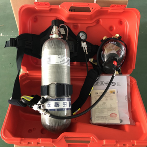 Appareil respiratoire autonome à pression positive (SCBA) avec bouteille en aluminium de 6 L, équipement de protection respiratoire pour la lutte contre les incendies - Product Image 3