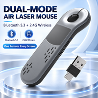 Mouse Udara Genggam Pengontrol Video Pendek Penggulung Layar Pengontrol Kamera Touchpad Remote untuk Streaming Tablet Android IOS
