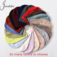 Bonnet en cachemire tricoté unisexe, 20+ couleurs, logo personnalisé, OEM, stock disponible, livraison rapide, MOQ 50 pièces, bonnet slouchy, vente en gros