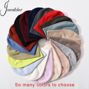 Bonnet en cachemire tricoté unisexe, 20+ couleurs, logo personnalisé, OEM, stock disponible, livraison rapide, MOQ 50 pièces, bonnet slouchy, vente en gros - Product Image 2