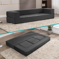 Matelas pliable SUREWALHOME, canapé DIY pour le jeu, grand canapé de repos, coussin de canapé, lit en mousse pour le salon, chaise de repos douce pour enfants