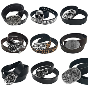 <span class=keywords><strong>Ceinture</strong></span> en cuir classique unisexe avec boucle <span class=keywords><strong>automatique</strong></span> en alliage de zinc brossé pour hommes et femmes, ceintures décontractées pour jeans, ceintures de créateurs de mode - Product Image 2