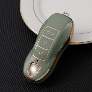 เคสกุญแจรถ TPU สำหรับ Porsche Cayenne 958 911 <span class=keywords><strong>lepin</strong></span> 996 Macan boxster Panamera 997 944 924 Panamera 718 971พวงกุญแจ9YA - Product Image 4