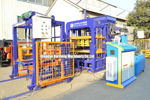 เครื่องทำบล็อกซีเมนต์อัตโนมัติเครื่องทำอิฐแข็ง QT4-15ราคาประหยัด - Product Image 2