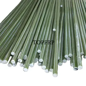 Customized FR4 Glass Fiber Reinforced Epoxy Resin Pultrusion Fiberglass Rod