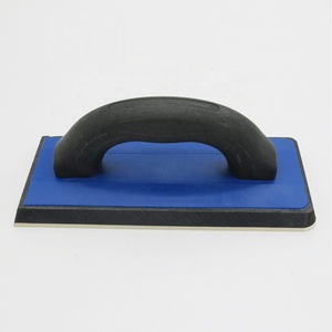 Trung Quốc nhà sản xuất của squared tay trowel nhựa xử lý cao su vữa Float trát trowel bán buôn - Product Image 1