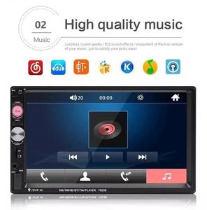 Estereo Para Coche <span class=keywords><strong>Con</strong></span> Pantalla Hd De 7 en la Radio Fm Aux Usb - Product Image 3