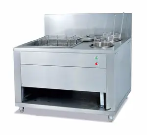 Commercial Stainless Steel Chicken Powder Wrapping Table Chicken Breaking Table