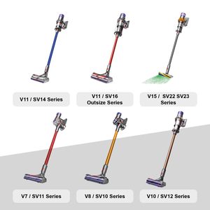 Accesorios de aspiradora cabezal de cepillo para Dysons V7 V8 V10 <span class=keywords><strong>V11</strong></span> cepillo de <span class=keywords><strong>limpieza</strong></span> de alfombras eléctrico inalámbrico repuestos con lámpara Led - Product Image 5