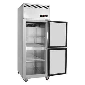 業務用厨房冷凍庫 -18℃ 両開き シングル温度表示 +<span class=keywords><strong>500</strong></span>リットル 空冷式 縦型 自動霜取り - Product Image 2