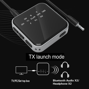 Adaptateur sans fil Ap t X HD LL/HD à faible latence CSR8675 RCA <span class=keywords><strong>SPDIF</strong></span> 3.5mm prise auxiliaire <span class=keywords><strong>Bluetooth</strong></span> récepteur émetteur - Product Image 6