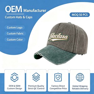 New <b>Vintage</b> Waterproof Three-dimensional Embroidered Brimmed 6-Panel Polyester/Cotton Satin Unisex Four Seasons Baseball <b>Cap</b> - Product Image 1