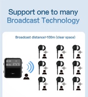 Adaptateur audio sans fil Auracast LE pour système audio de streaming musical, récepteur émetteur audio BT Auracast prenant en charge 1+N