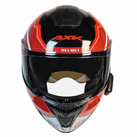 Nouveaux Produits ABS Casques de Moto avec LED Feu Arrière Casque de Moto Flip up Open Face Moto Vente en Gros Usine