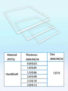 Kit orthodontique de dentiste attelle d'empreinte manuelle en résine PETG fournitures dentaires attelle d'empreinte thermoplastique puissance des machines - Product Image 6