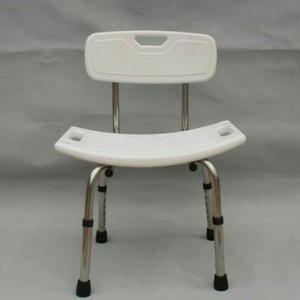 Chaise de douche Guilin en acier inoxydable, capacité de 150 kg, siège de bain antidérapant pour personnes âgées, handicapées, femmes enceintes - Product Image 2